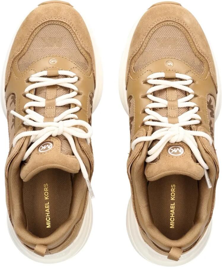 Michael Kors Sneakers met vlakken Bruin - Foto 2