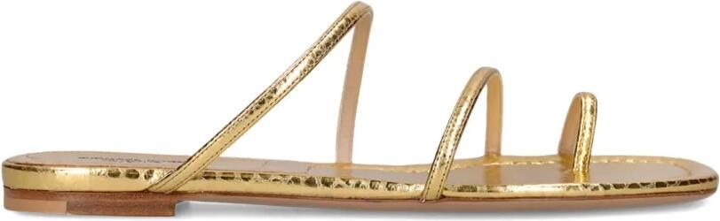 Michael Kors Patti platte sandalen Goud