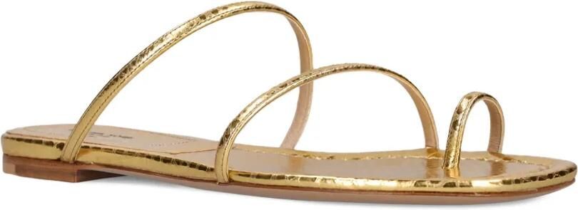 Michael Kors Patti platte sandalen Goud - Foto 3