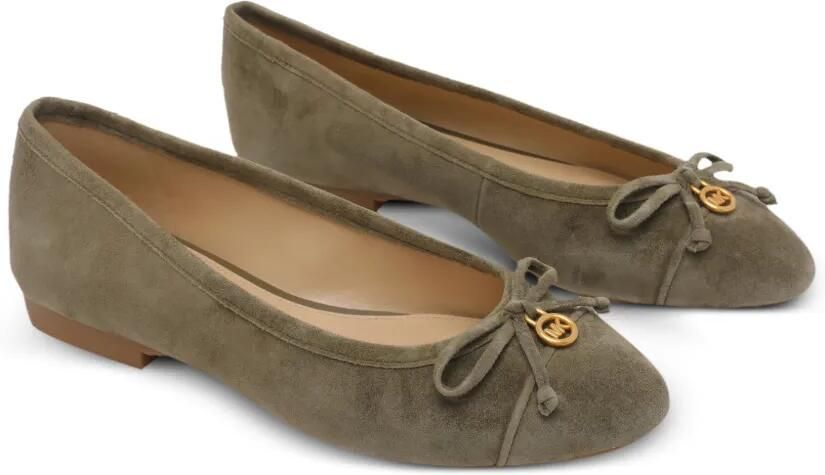 Michael Kors Piper ballerina's met strikdetail Groen - Foto 3