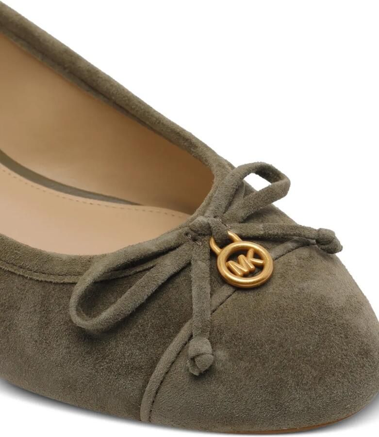 Michael Kors Piper ballerina's met strikdetail Groen - Foto 2