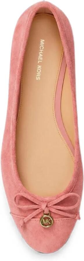 Michael Kors Piper Flex suède ballerina's Roze - Foto 4