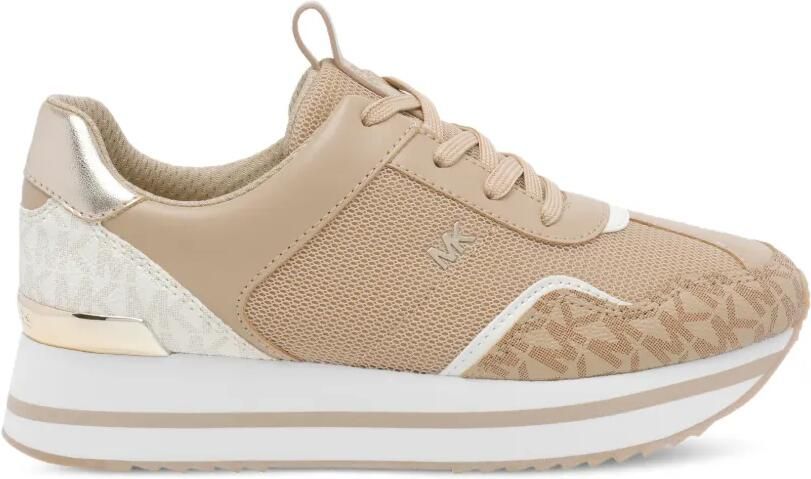 Michael Kors Raina logoprint sneakers Beige