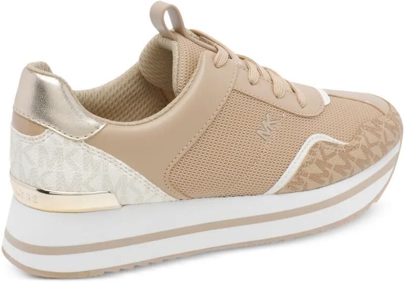 Michael Kors Raina logoprint sneakers Beige - Foto 2
