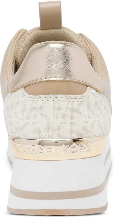 Michael Kors Raina logoprint sneakers Beige - Foto 4