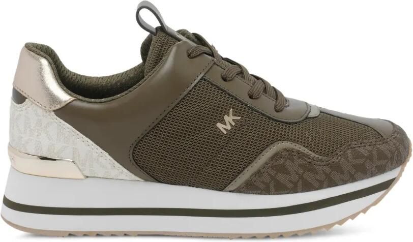 Michael Kors Piper ballerina's met strikdetail Groen