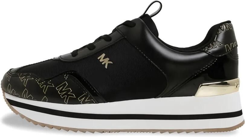 Michael Kors Raina logoprint sneakers Zwart