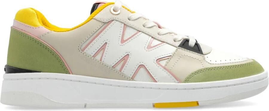 Michael Kors Rebel sneakers met colourblocking Wit