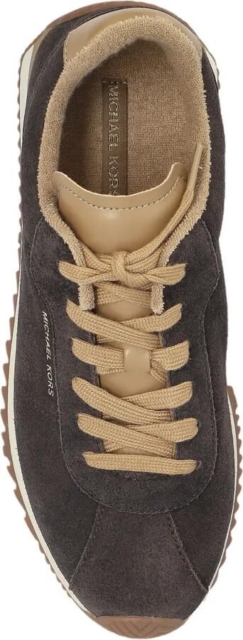 Michael Kors Rhodes leren sneakers Bruin - Foto 4