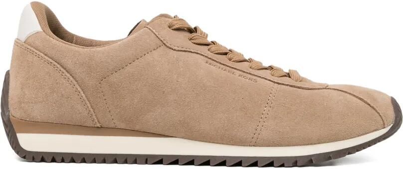 Michael Kors Rhodes suède sneakers Bruin