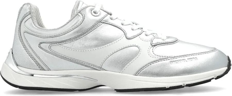 Michael Kors Canvas sneakers met monogram Beige
