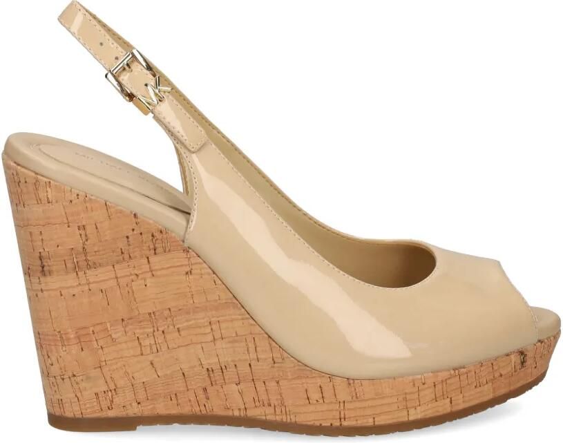 Michael Kors Rosie sandalen met open neus Beige
