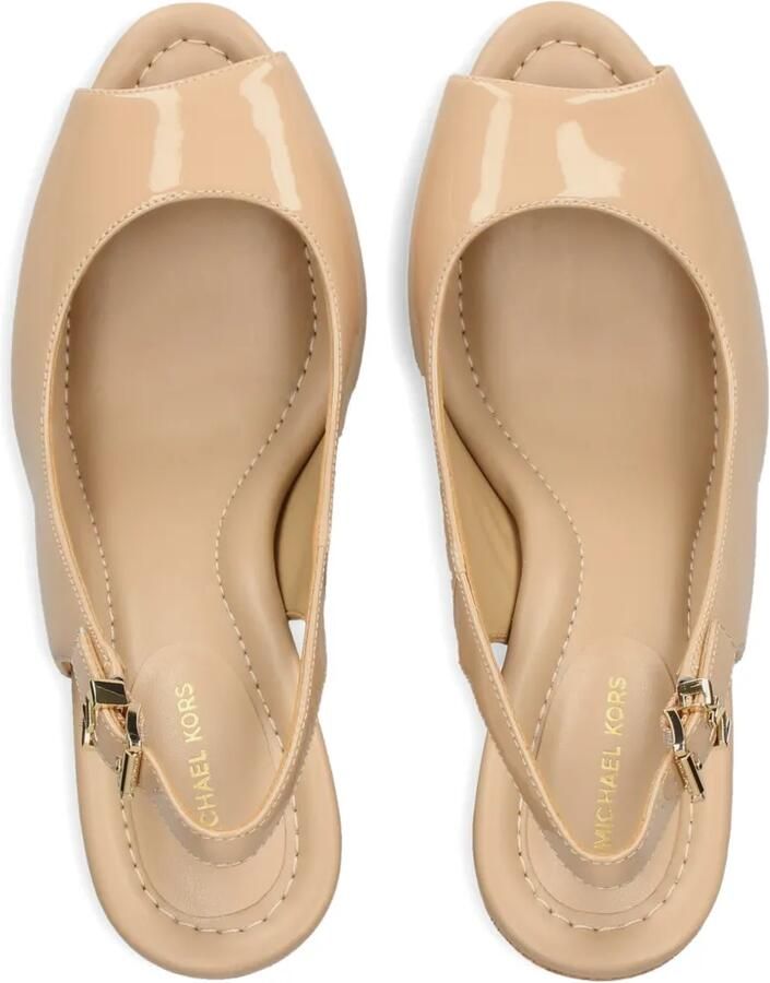 Michael Kors Rosie sandalen met open neus Beige - Foto 2