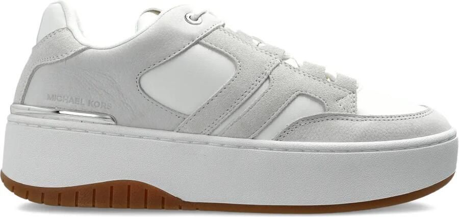 Michael Kors Ryder low-top sneakers met plateauzool Grijs