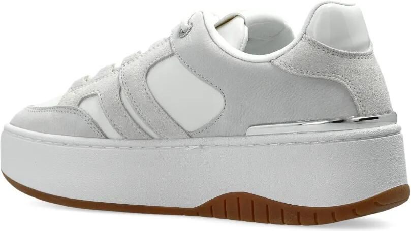 Michael Kors Ryder low-top sneakers met plateauzool Grijs - Foto 3