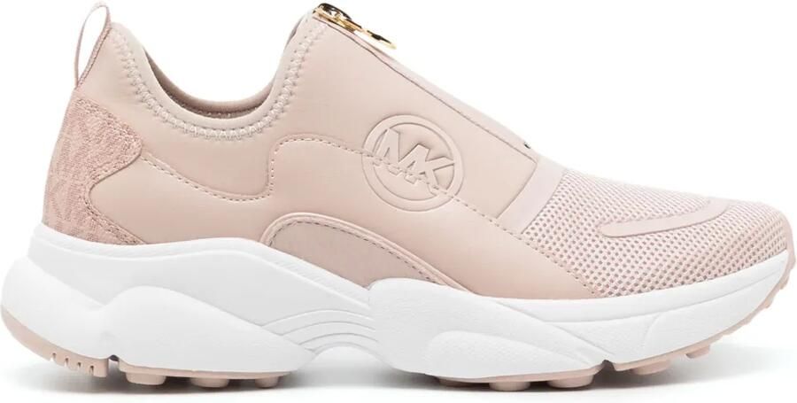 Michael Kors Sami sneakers met rits Roze