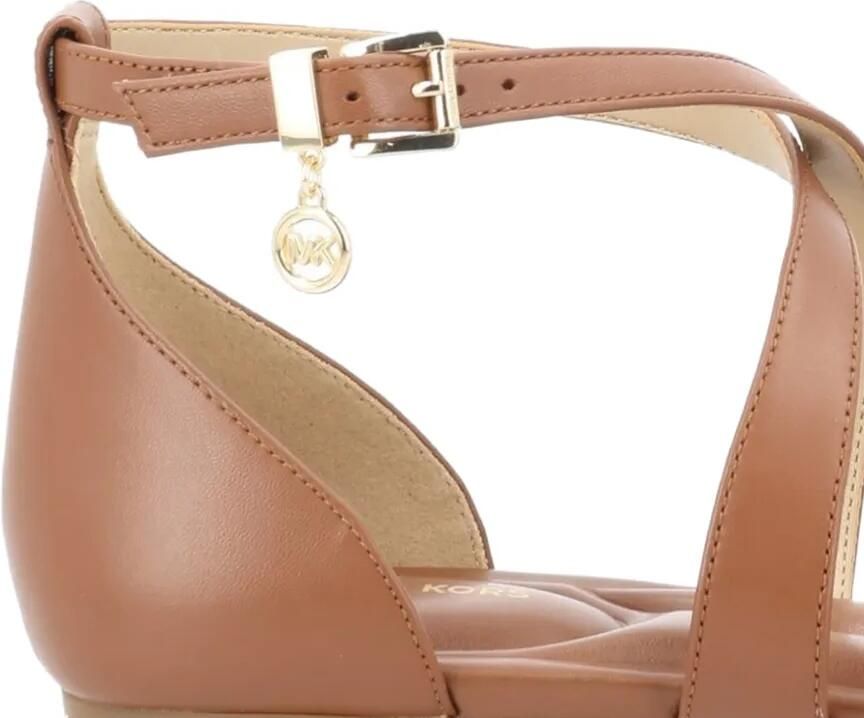 Michael Kors Sandalen met gekruist bedel Bruin - Foto 2