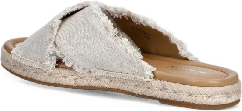 Michael Kors Sandalen met gekruiste bandjes en franje Beige - Foto 4