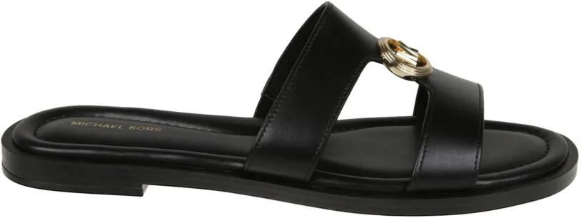 Michael Kors Sandalen met logo Zwart