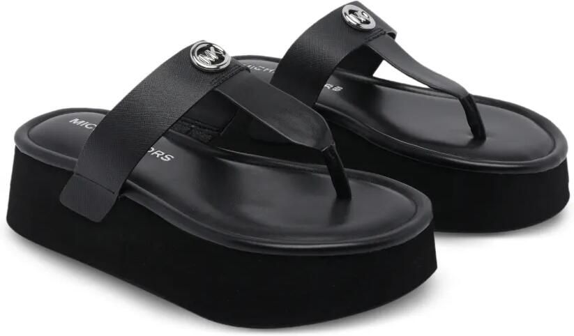 Michael Kors Sandalen met logodetail Zwart - Foto 4