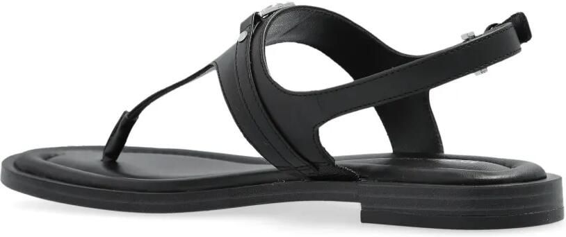 Michael Kors Sandalen met logoplakkaat Zwart - Foto 4