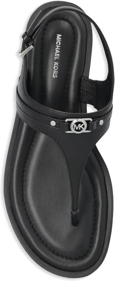 Michael Kors Sandalen met logoplakkaat Zwart - Foto 3