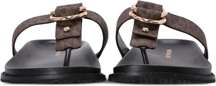 Michael Kors Sandalen met monogram en ring detail Zwart - Foto 2