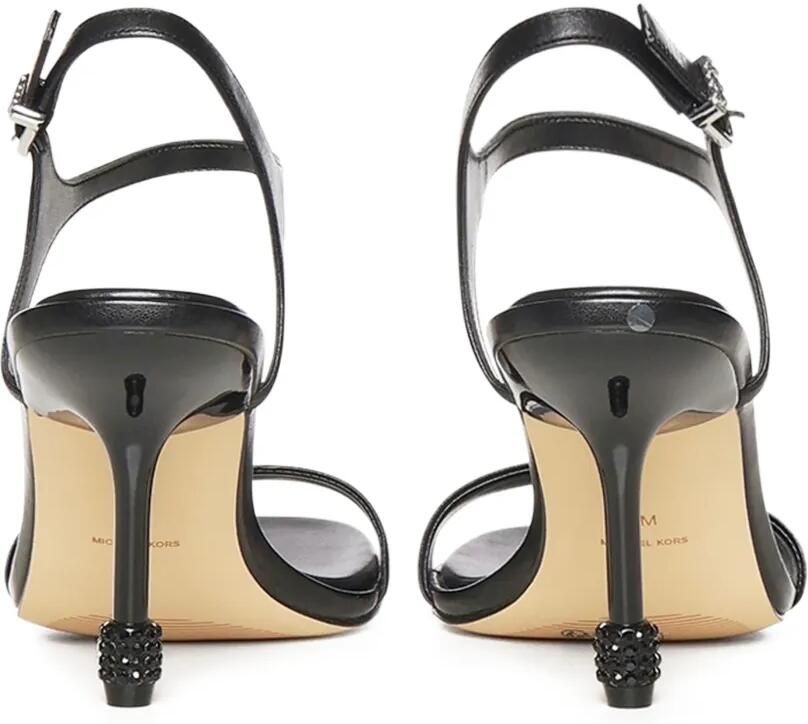 Michael Kors Sandalen met verfraaide hak Zwart - Foto 2