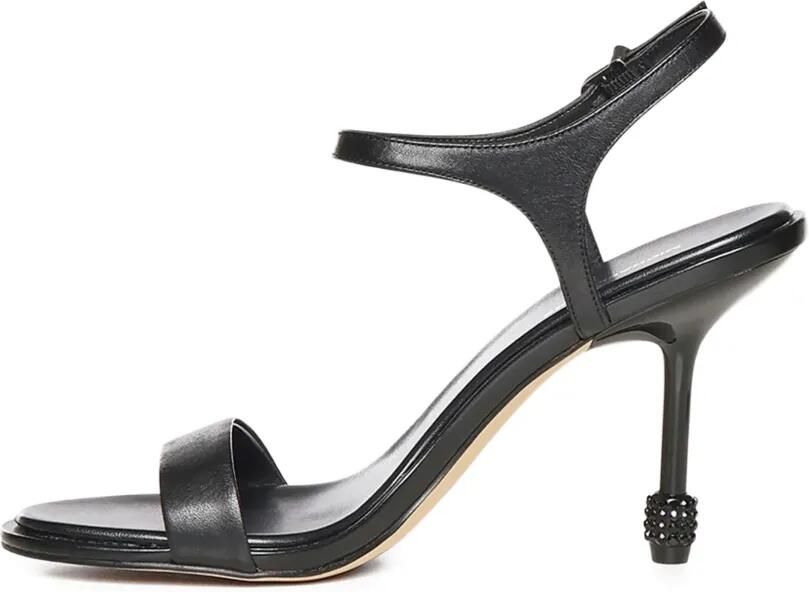 Michael Kors Sandalen met verfraaide hak Zwart - Foto 3