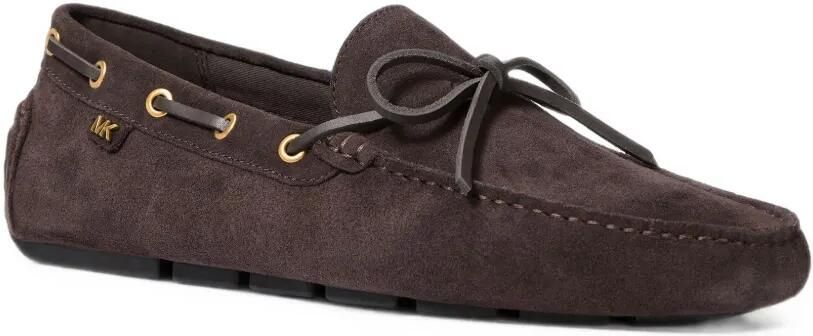 Michael Kors Sayer suède mocassins Bruin - Foto 3