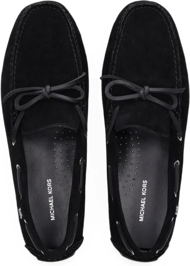 Michael Kors Sayer suède mocassins Zwart - Foto 3