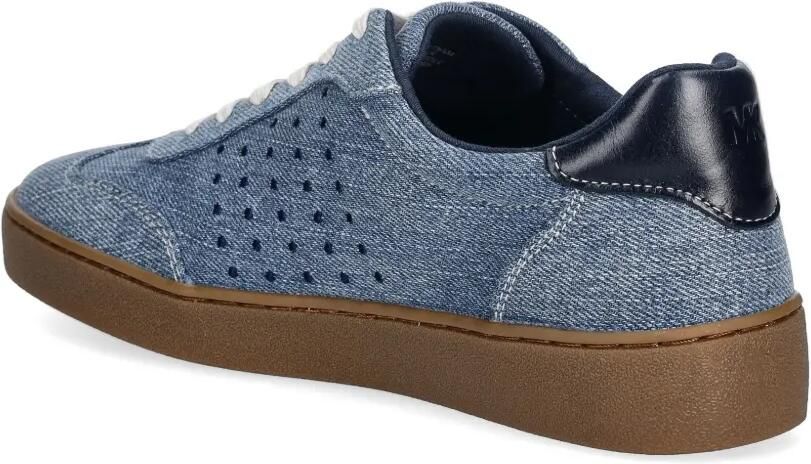 Michael Kors Dottie sneakers met reptiel-effect en plateauzool Wit - Foto 13
