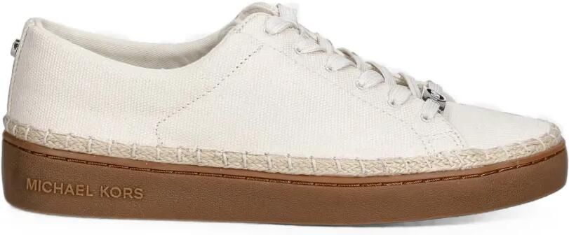 Michael Kors Sneakers met espadrille-afwerking Beige