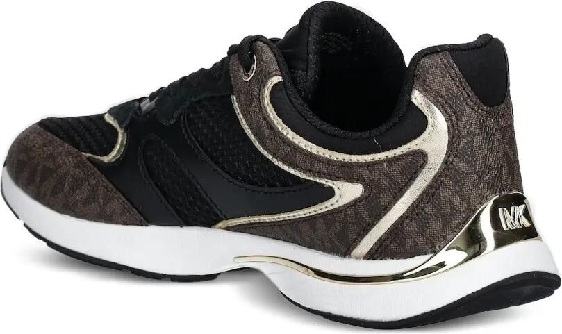 Michael Kors 50 mm Mandy loafers met plateauzool en monogram Bruin - Foto 2