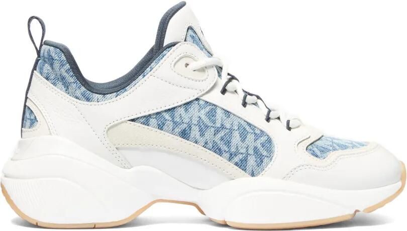 Michael Kors Sneakers met logoprint Wit