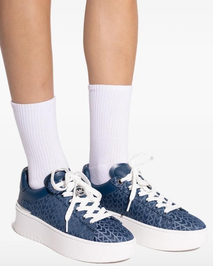 Michael Kors Sneakers met patroon Blauw - Foto 2