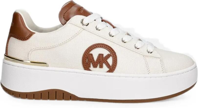 Michael Kors Sneakers met plateauzool Beige
