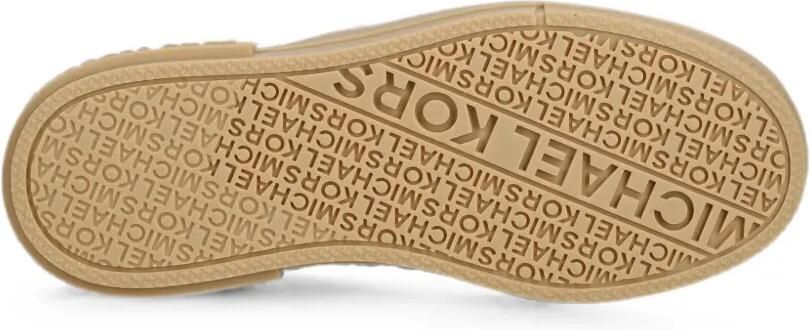 Michael Kors Sneakers met plateauzool en logo-monogram Beige - Foto 4