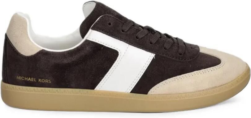 Michael Kors Sneakers met suède vlakken Bruin