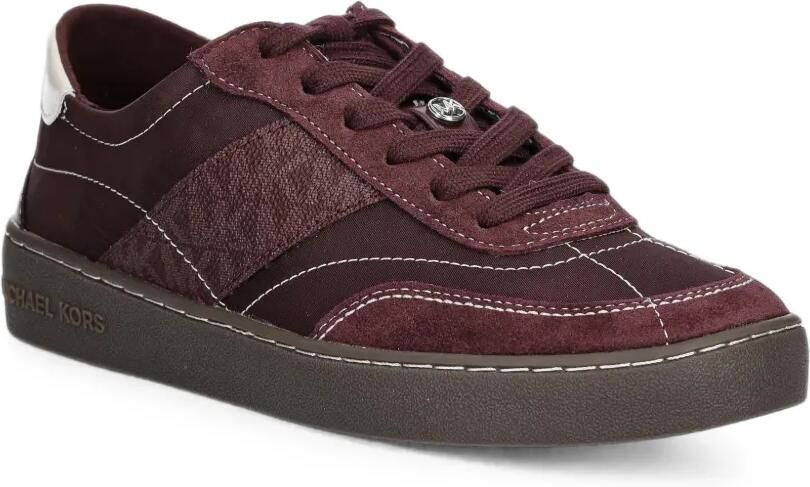 Michael Kors Sneakers met vlakken en logoprint Rood - Foto 5