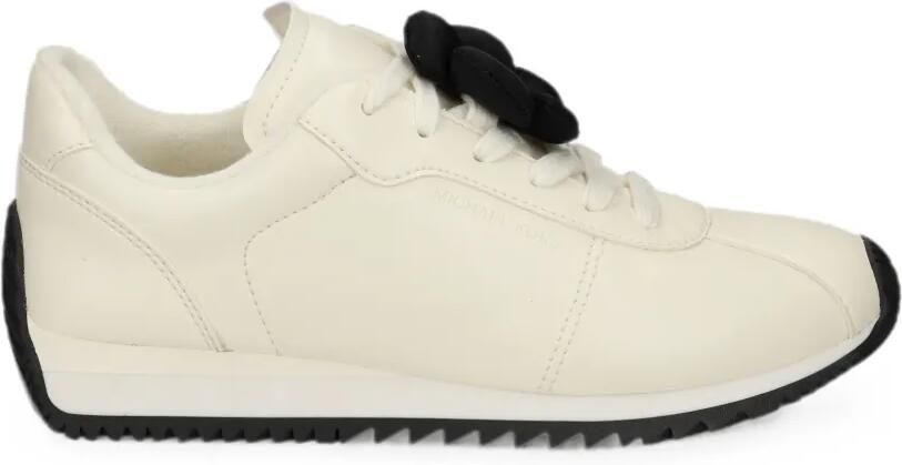 Michael Kors Sneakers verfraaid met bloemen Beige