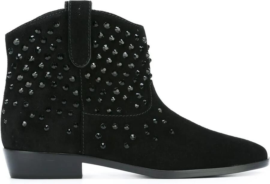 Michael Kors studded western boots Zwart