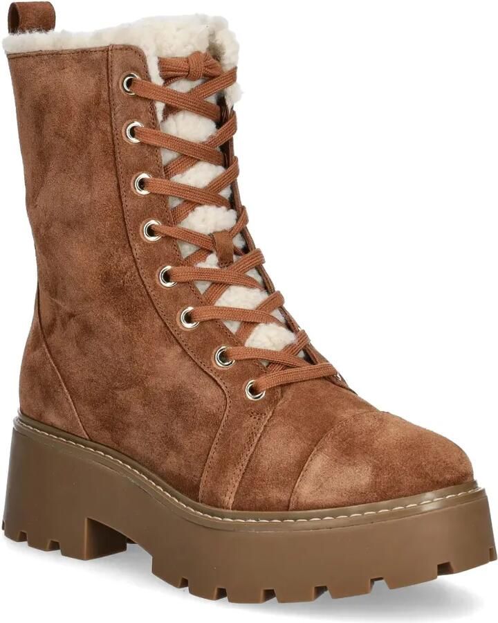 Michael Kors Suède enkellaarzen Bruin - Foto 2