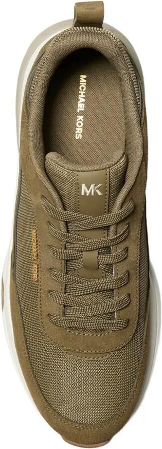 Michael Kors Suède mesh sneakers Groen - Foto 3