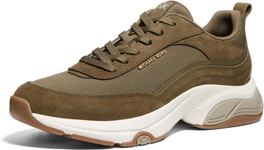 Michael Kors Suède mesh sneakers Groen - Foto 2