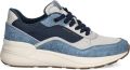 Michael Kors Trevor sneakers met denim vlak Blauw - Blauw