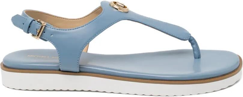 Michael Kors Val Thong sandalen met logopatch Blauw