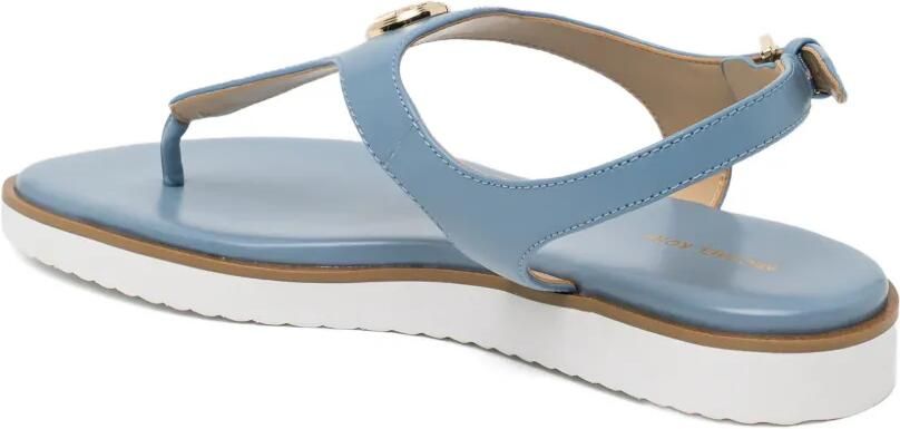 Michael Kors Val Thong sandalen met logopatch Blauw - Foto 3