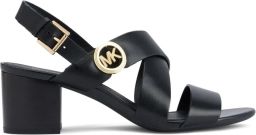 Michael Kors Vera sandalen met logoplakkaat Zwart