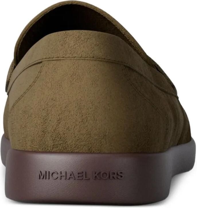Michael Kors Wesley suède loafers Groen - Foto 2
